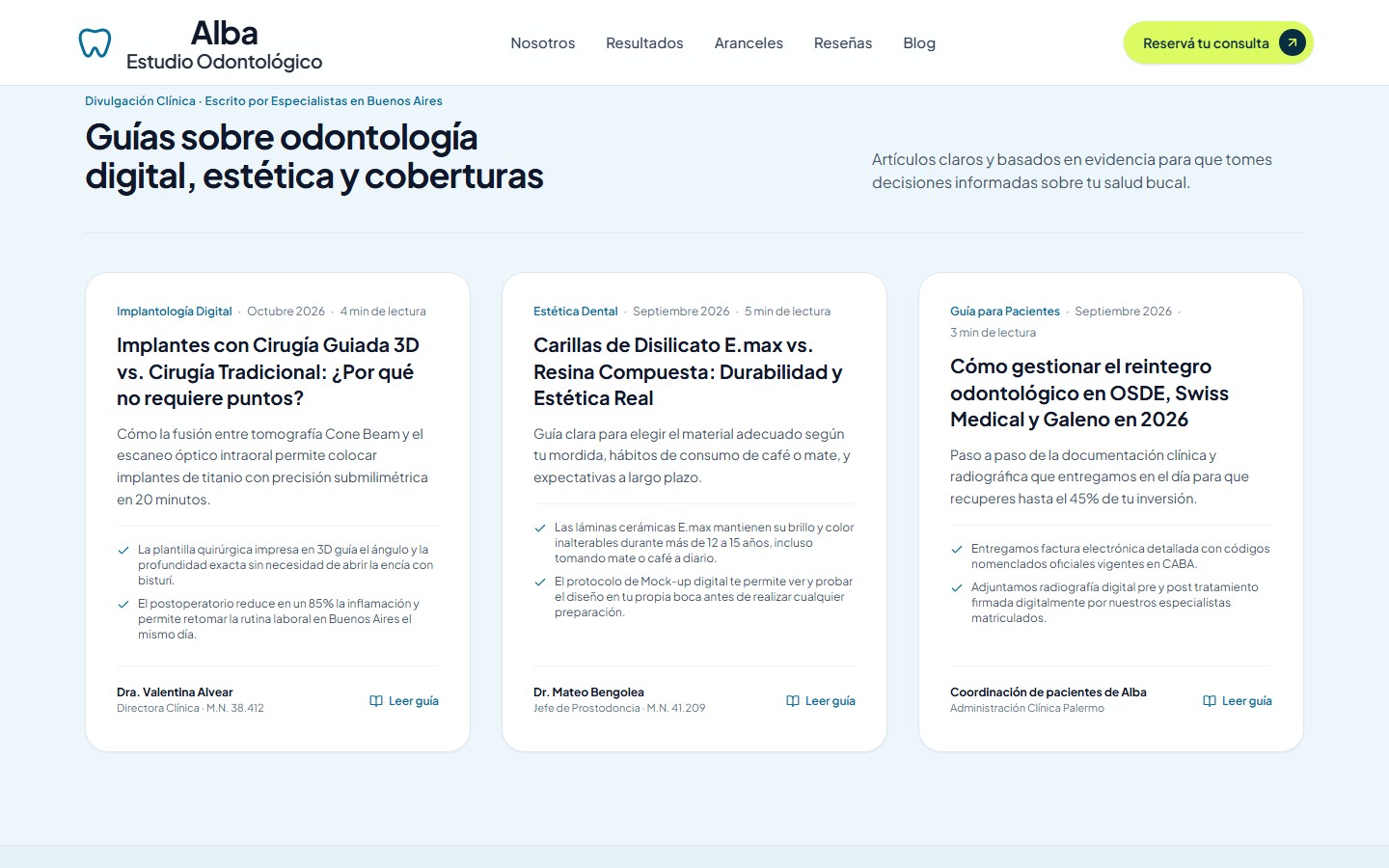 Aranceles claros y cobertura de prepaga