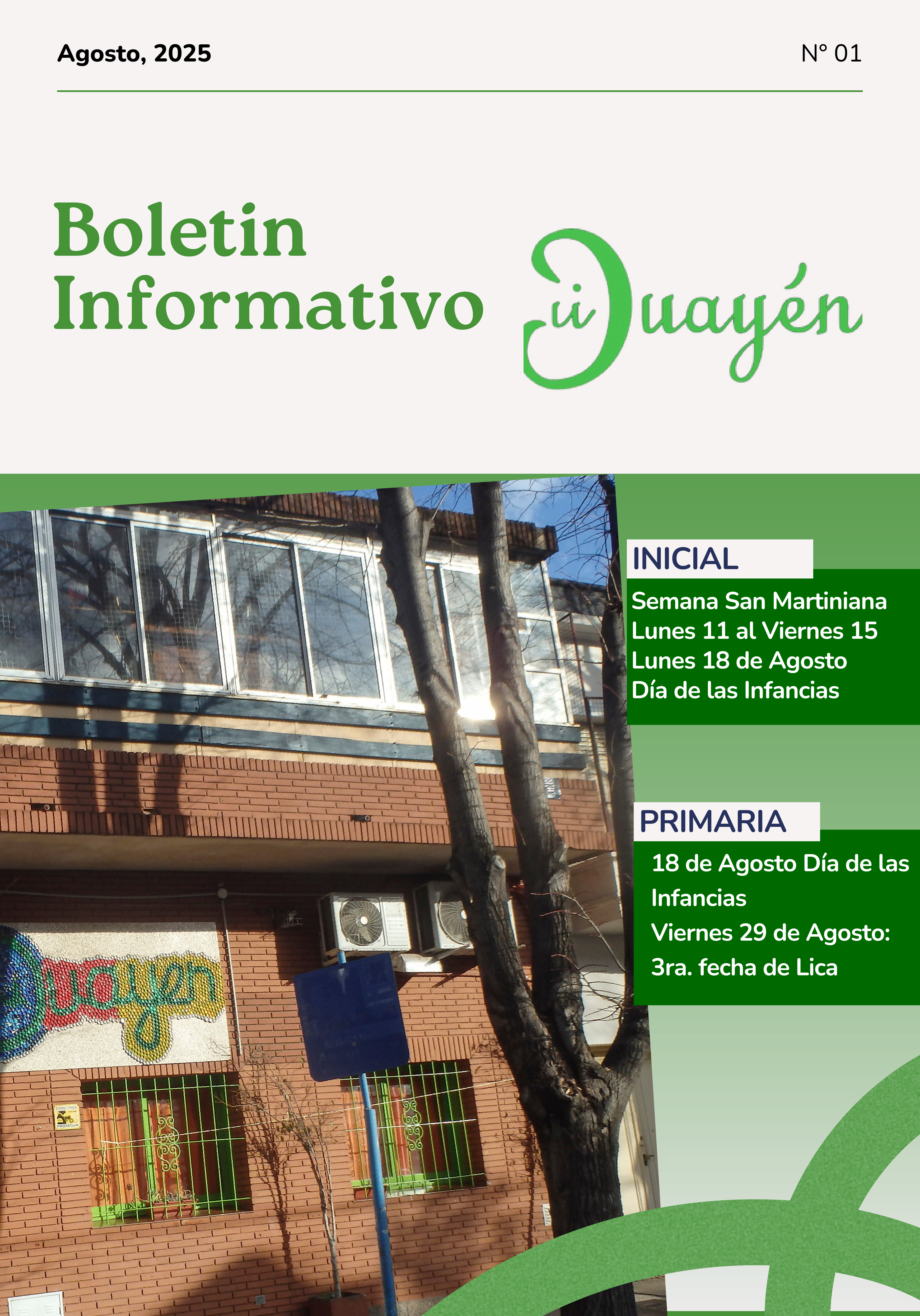 Boletín Institucional