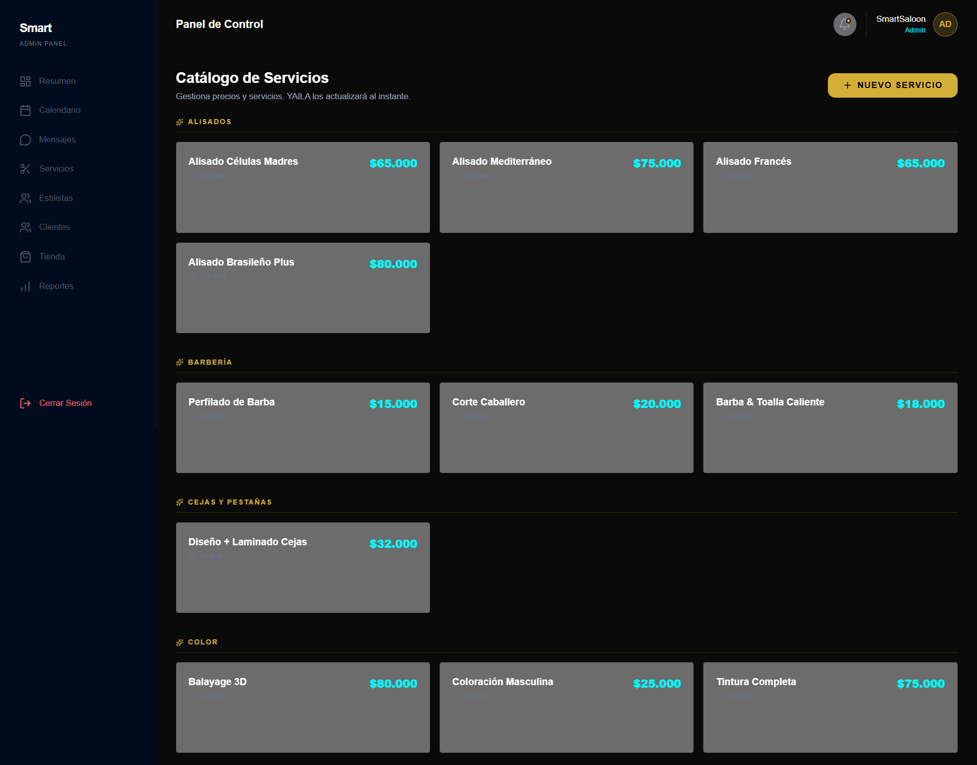 Service Catalog