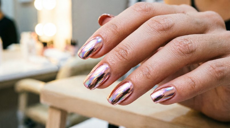 Efecto espejo chrome